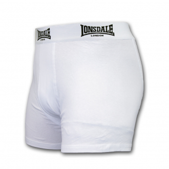 LONSDALE Boxershorts Trunk 2er Pack Weiß