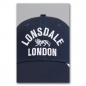 Preview: Lonsdale London 2 Stripe Cap Dunkelblau