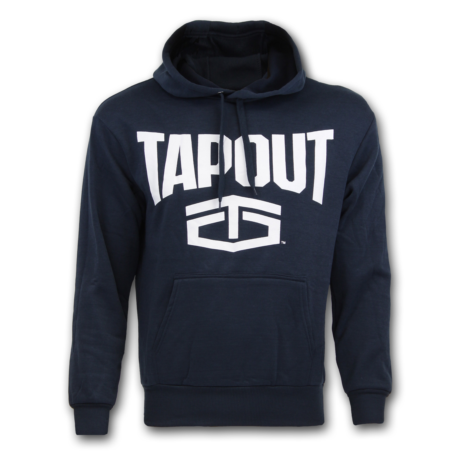 Tapout Herren Großes Logo Kapuzenpullover Sweatshirt Hoodie Hoody Kängurutasche 